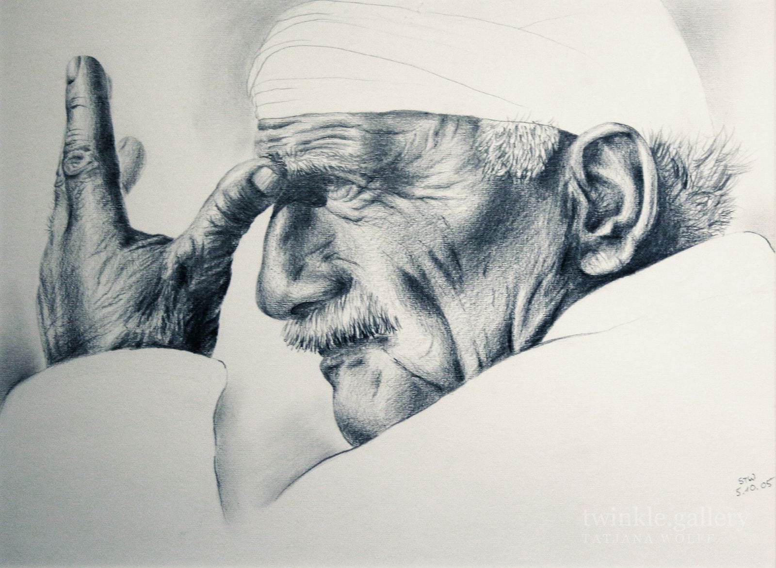 Portraitzeichnung Porträtbild Auftragsmalerei Zeichnung Bleistift Graphit Schwarzweißbild Portratmalerei Portraitmalerin