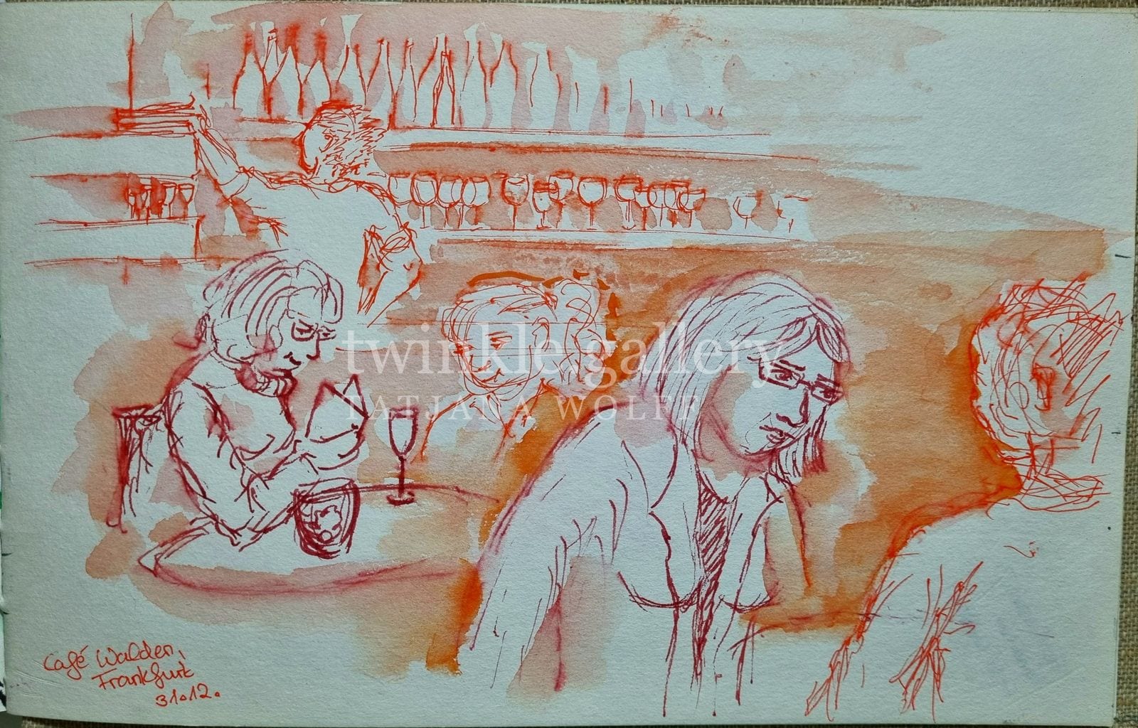 usk frankfurt cafe – Portraits