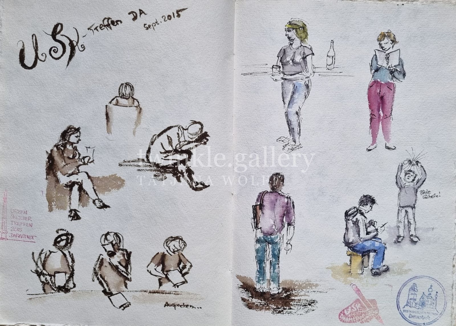 urban sketcher jahrestreffen deutschlandtreffen uskdeutschland uskbremen