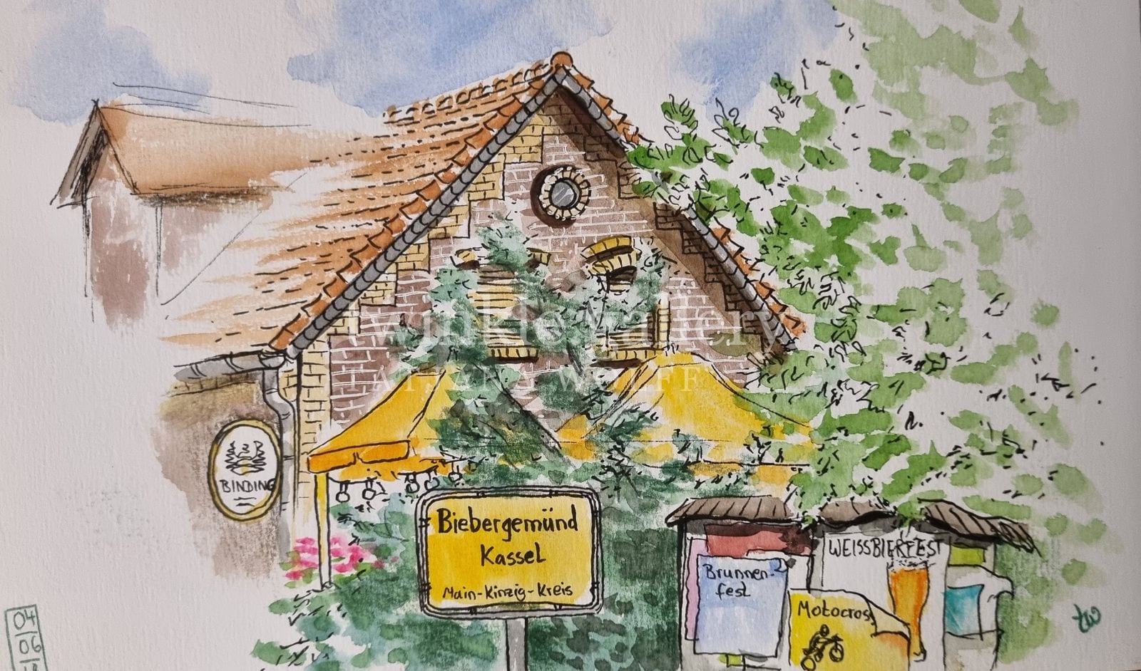 Urban Sketching – Den Moment einfangen